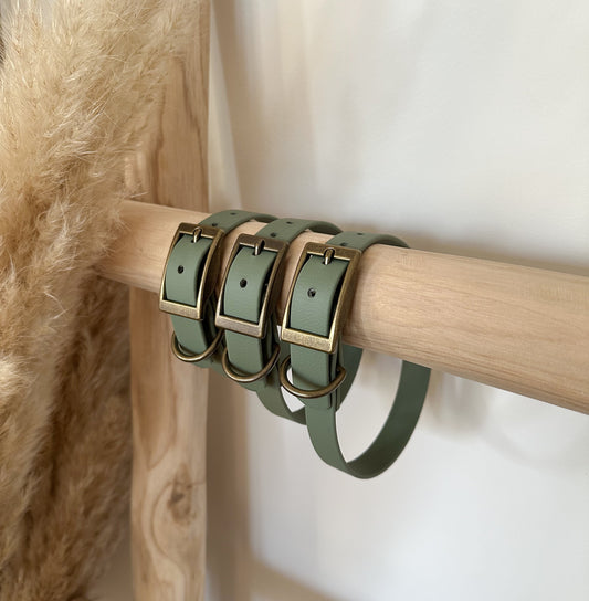 Biothane-Halsband "Prerow" - Foggy