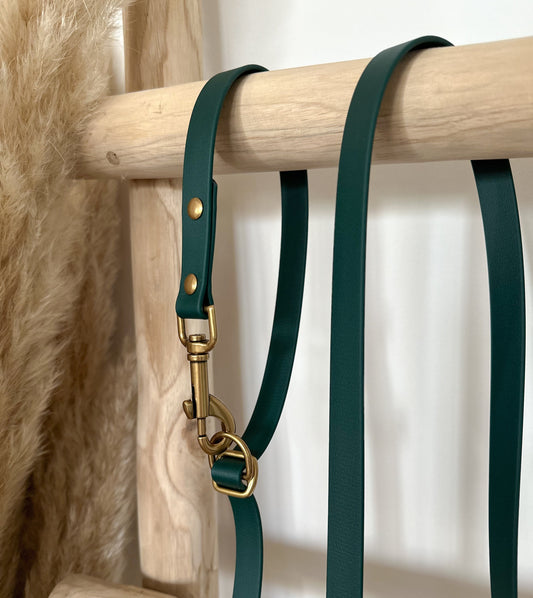 Biothane-Leine "Fehmarn" - Dunkelgrün