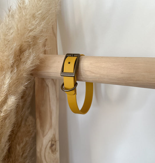 Biothane-Halsband "Prerow" - Mustard